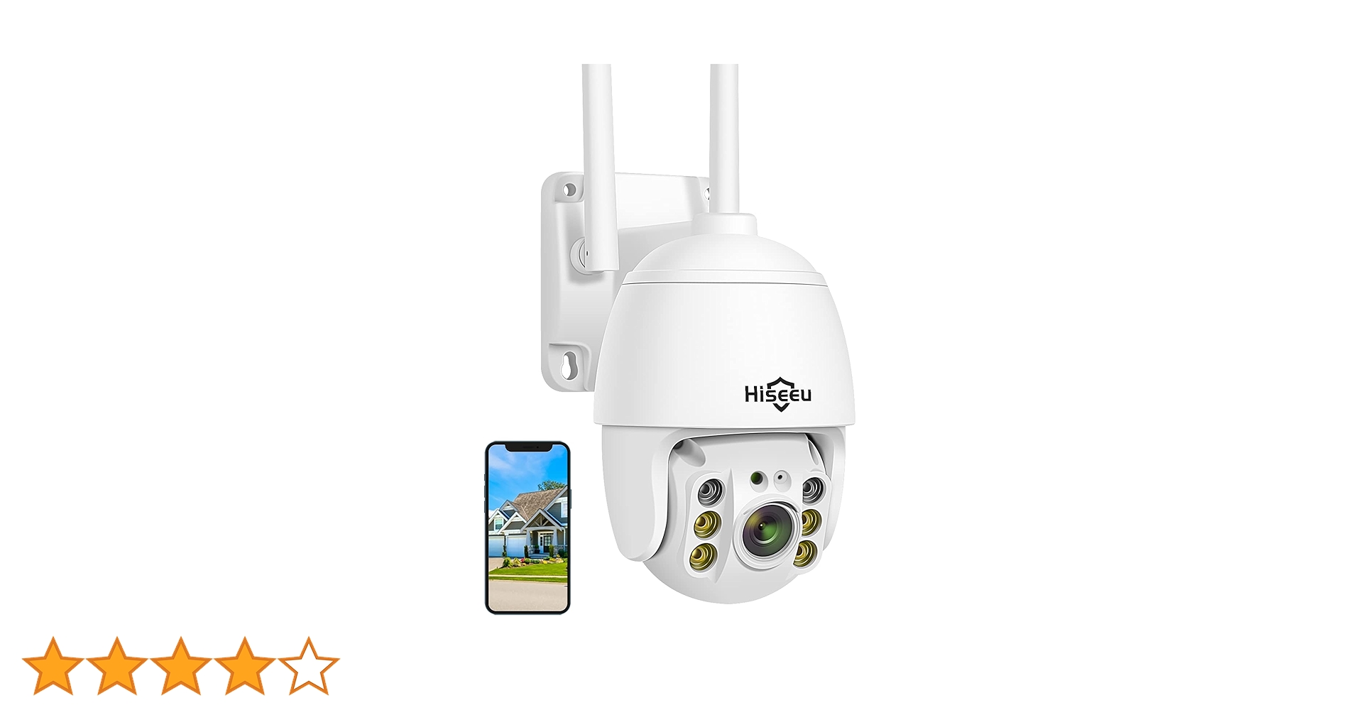 Amazon.co.jp: 【Hiseeu製 ネットワークカメラ】IPカメラ PTZ